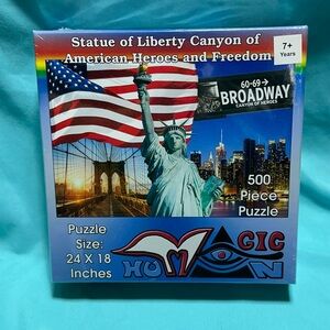 Statue of Liberty 500 Piece Puzzle